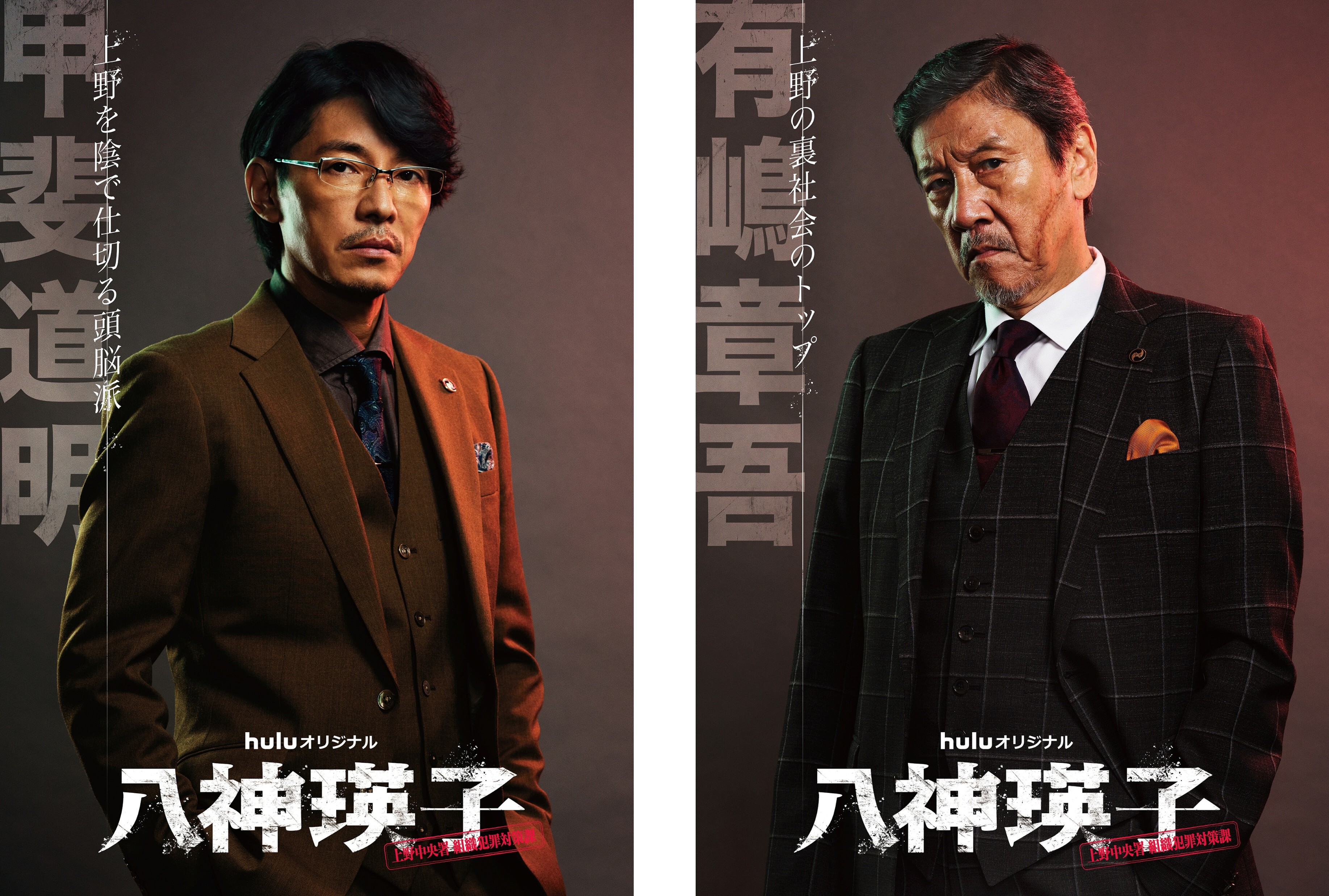 Huluオリジナル「八神瑛子 -上野中央署 組織犯罪対策課-」藤木直人
