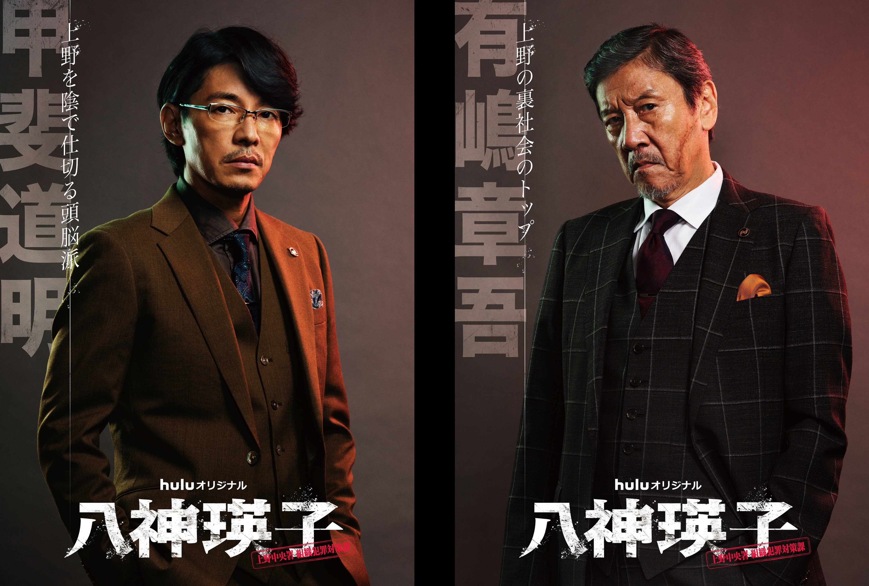 Huluオリジナル「八神瑛子 -上野中央署 組織犯罪対策課-」藤木直人